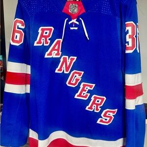 Adidas Blue New York Rangers Jersey